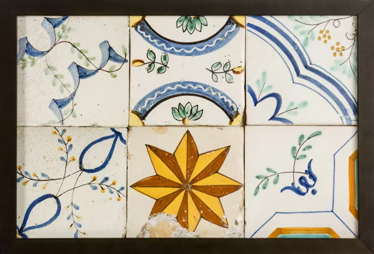 Muestrario de diseños losas hidráulicas (baldosas decorativas). Puerto Rico.