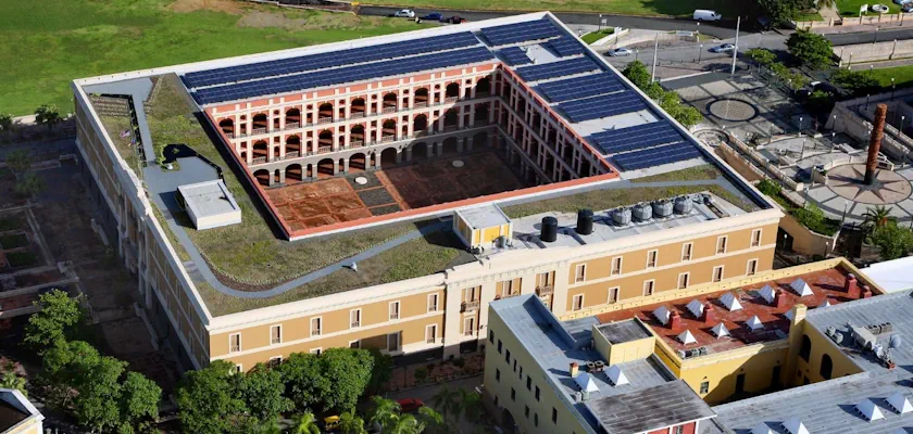 Aerial view - Cuartel Ballaja, Viejo San Juan, Puerto Rico