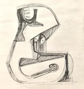 Amanda Carmona - Figura Sentada, 1980
